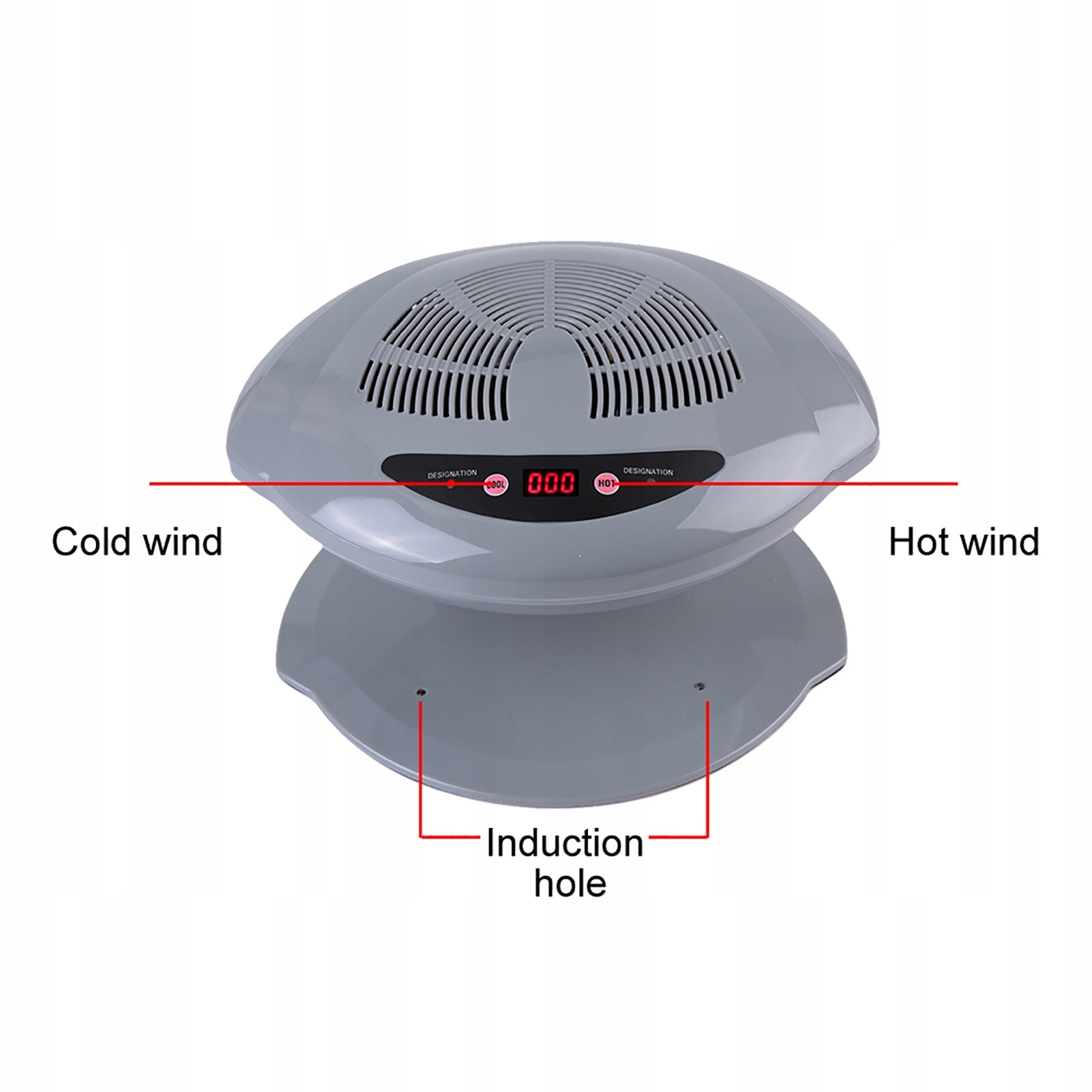 HOT AND COLD AIR NAIL DRYER 400W Power 400 W