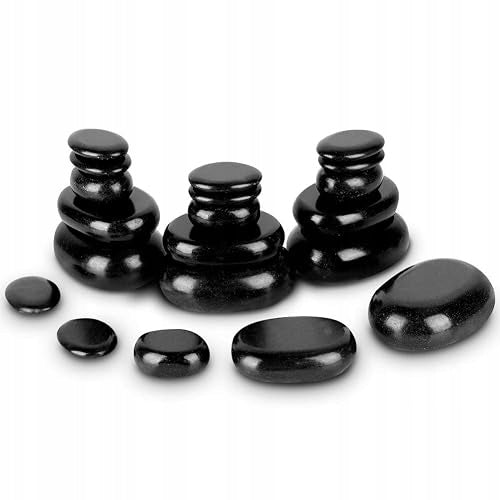 HOT STONE MASSAGE STONES SET OF 20 PCS FOR BEGINNERS RELAXATION