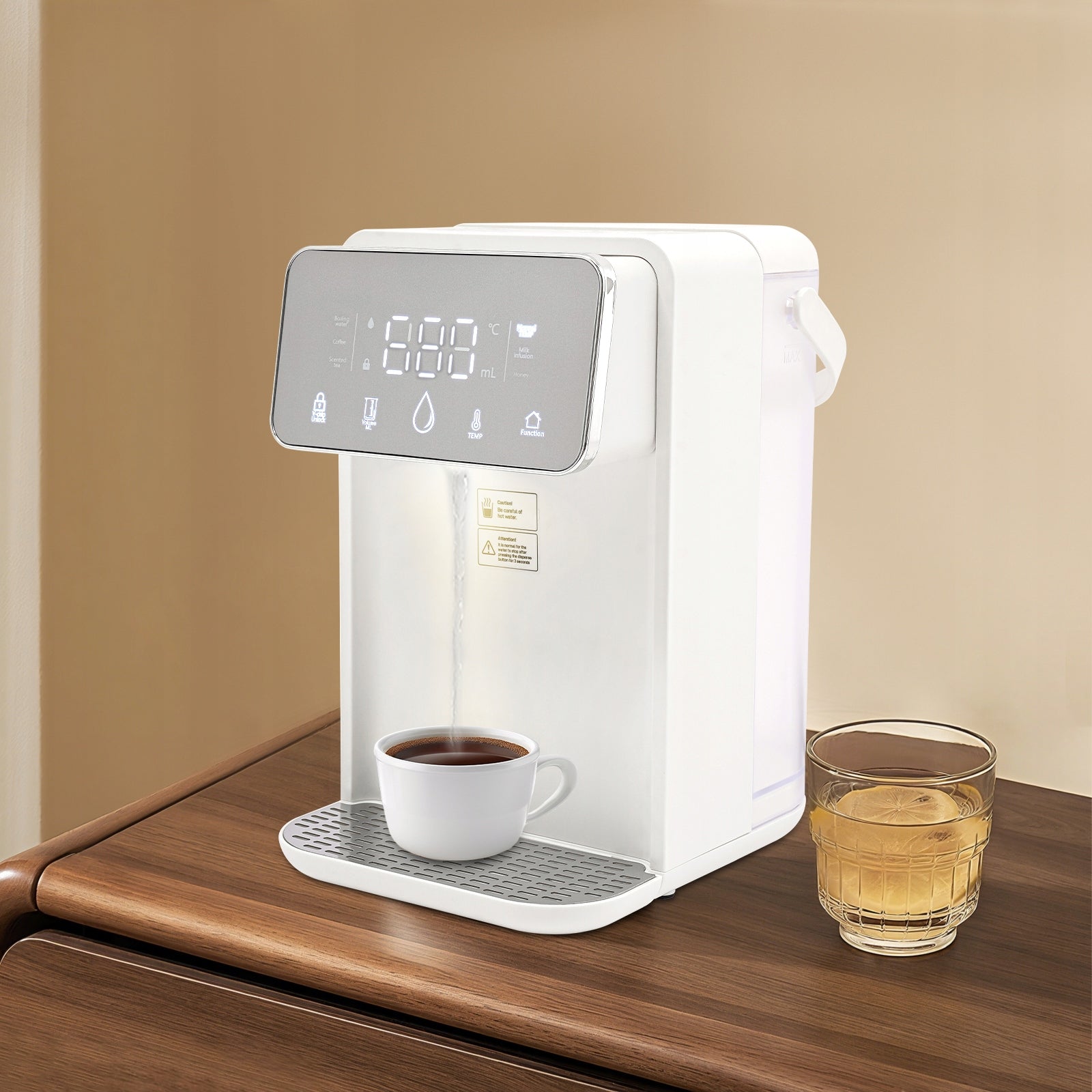 HOT WATER INSTANT DISPENSER 3.5L 2KW 25-99°C WATER DISPENSER WITH DISPLAY Packaging status original