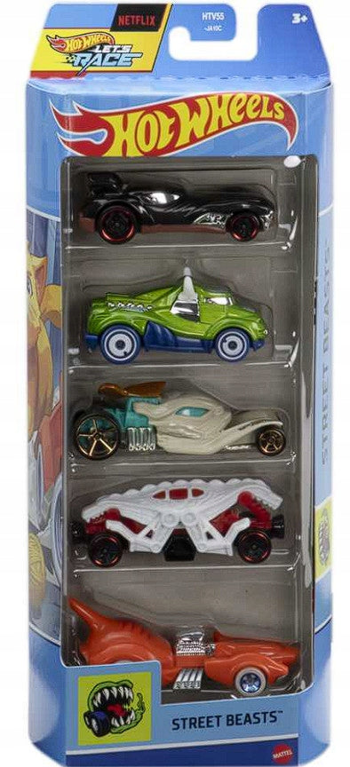 HOT WHEELS 5pack Car Set HTV55 STREET BEASTS