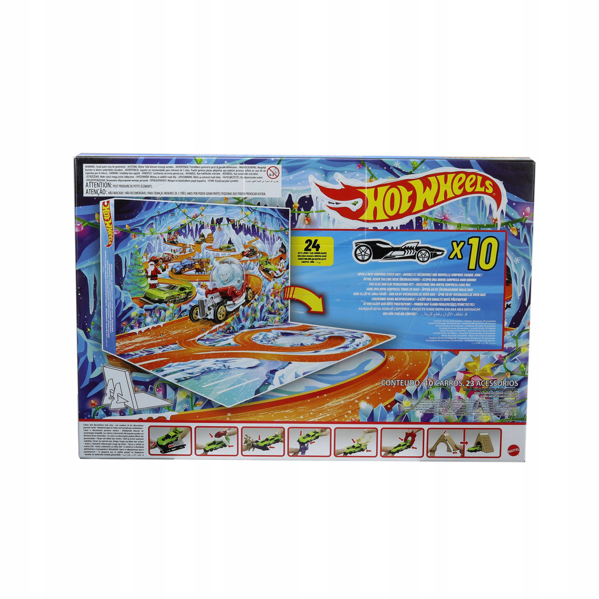 HOT WHEELS ADVENT CALENDAR 2026 24 surprises, 10 cars Brand Hot Wheels