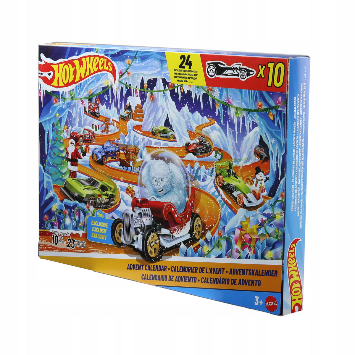 HOT WHEELS ADVENT CALENDAR 2026 24 surprises, 10 cars