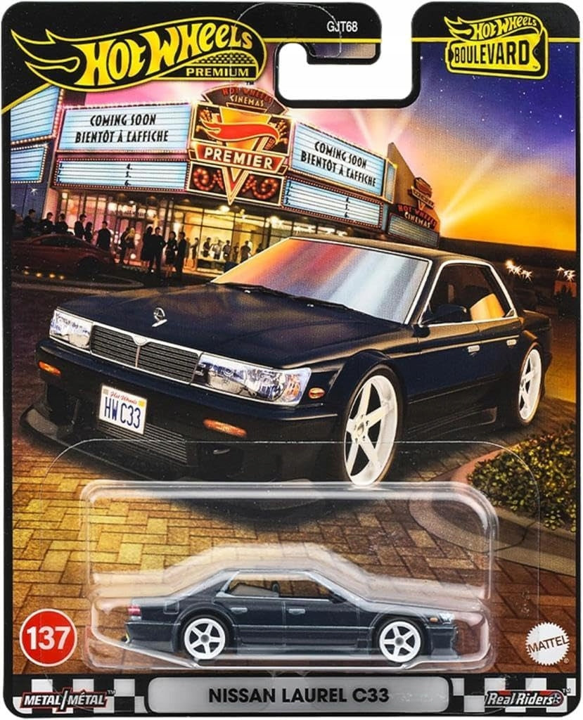 HOT WHEELS BOULEVARD CAR VEHICLE NISSAN LAUREL C33 JBL10 Kid's age 3+ years