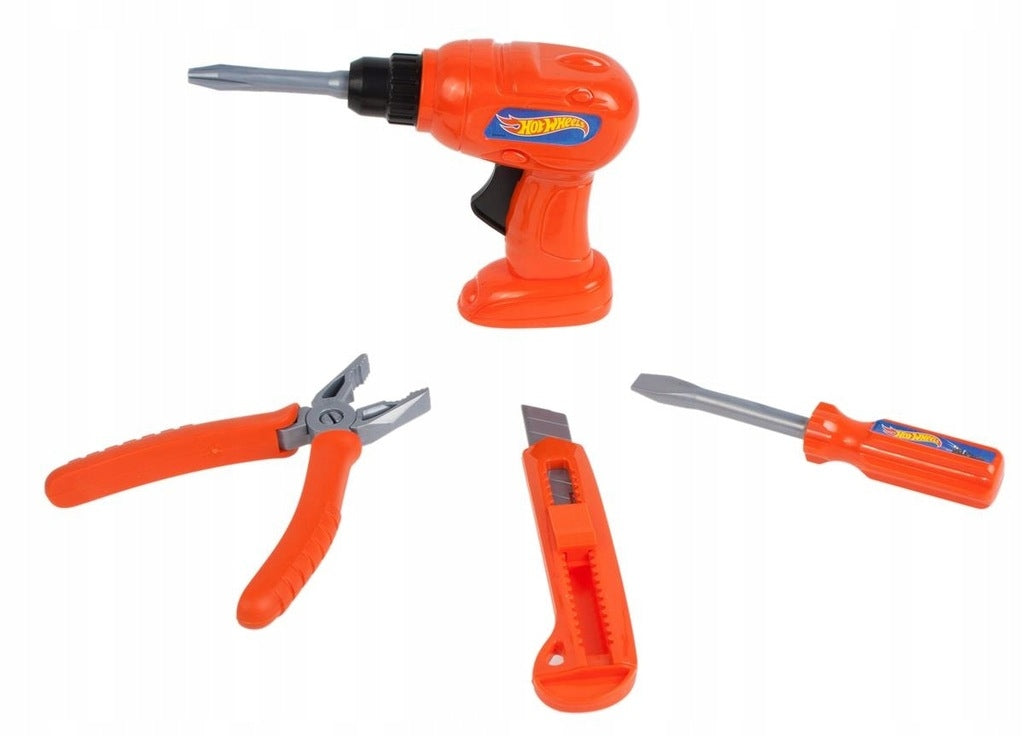 HOT WHEELS MEGA CREATIVE TOOL SET SCREWDRIVER 423287 Color multicolor