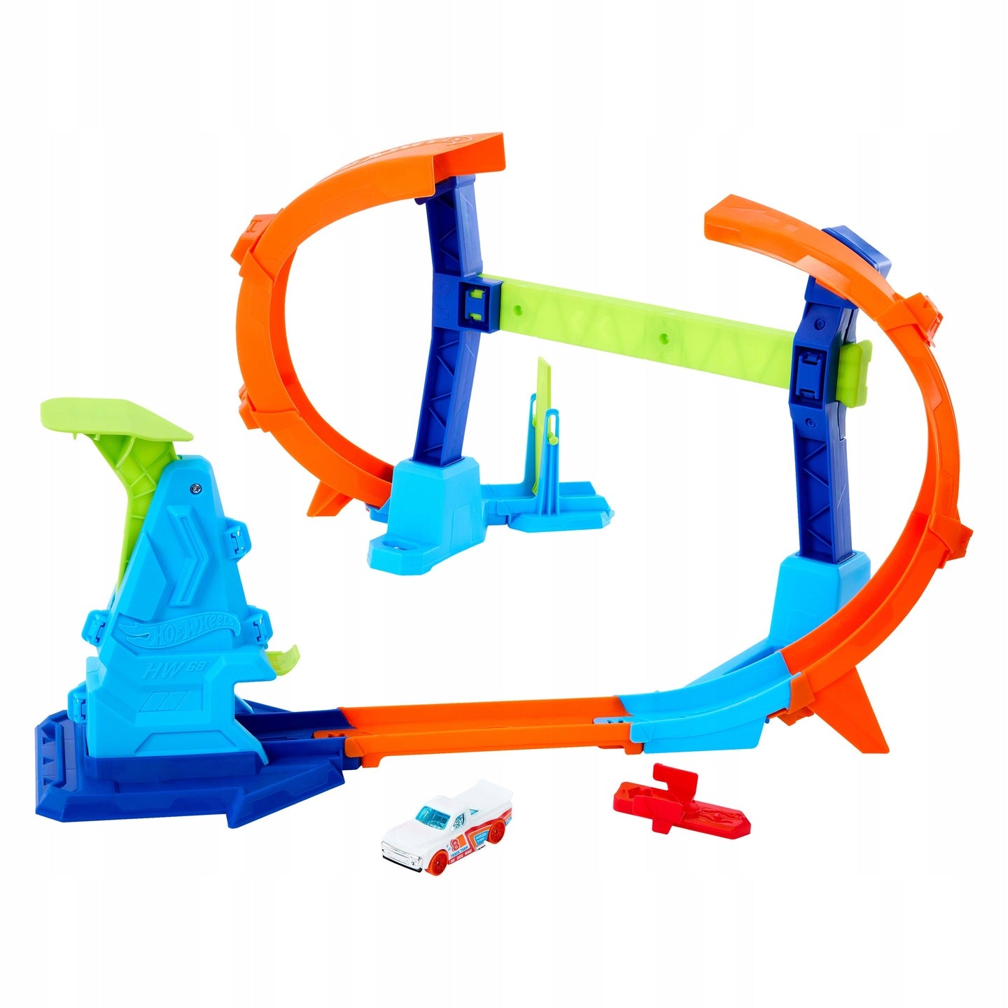 HOT WHEELS Master jump on loop + car
