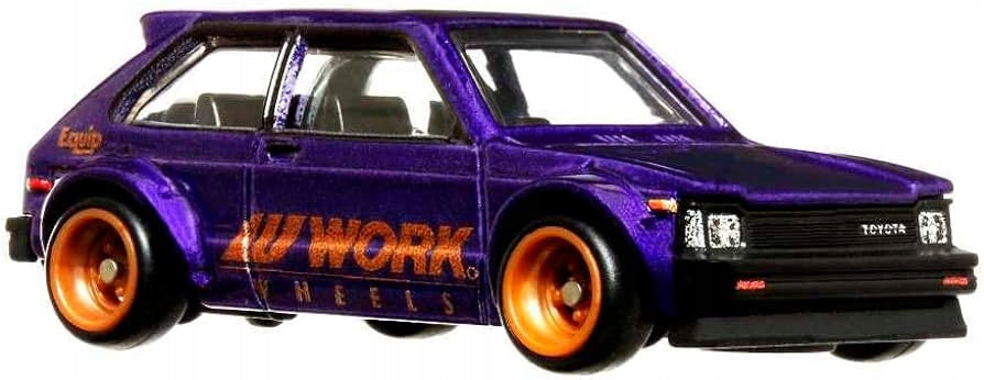 HOT WHEELS PREMIUM CAR CULTURE RONIN RUN '81 Toyota Starlet KP61 Packaging status original