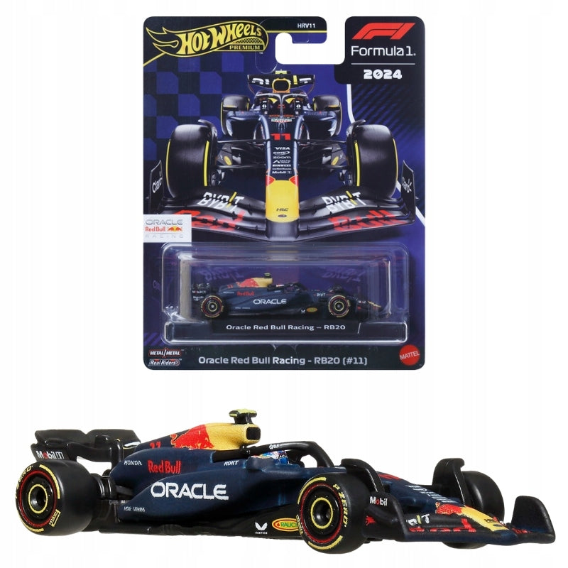 HOT WHEELS PREMIUM F1 RACE TEAM ORACLE RED BULL RACING HRV11 JBM19 RB20