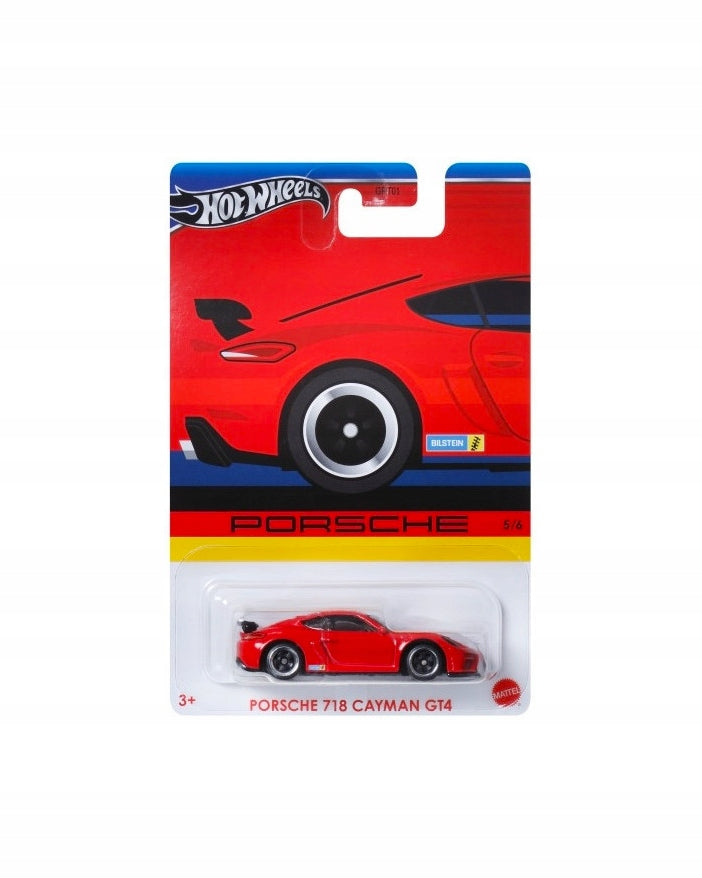HOT WHEELS SILVER SERIES Porsche Celebration Mix Set of 5 Cars Packaging status original
