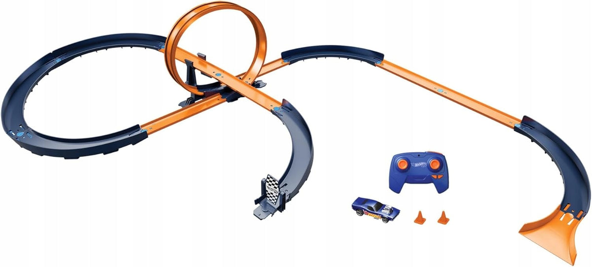 HOT WHEELS SPEED CHALLENGE SET Track Set + RC Car HXX45 Brand Hot Wheels