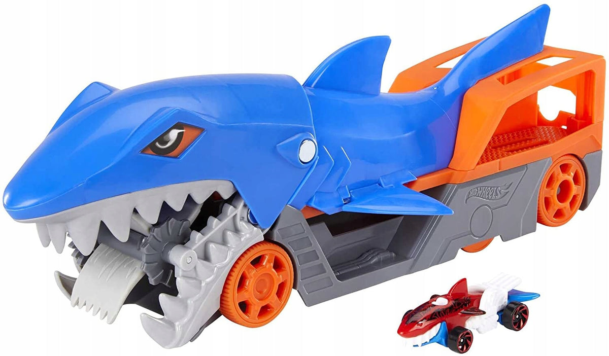 HOT WHEELS TRANSPORTER SHARK CAR Shark Bite + car Hot Wheels GVG36 Manufacturer code GVG36