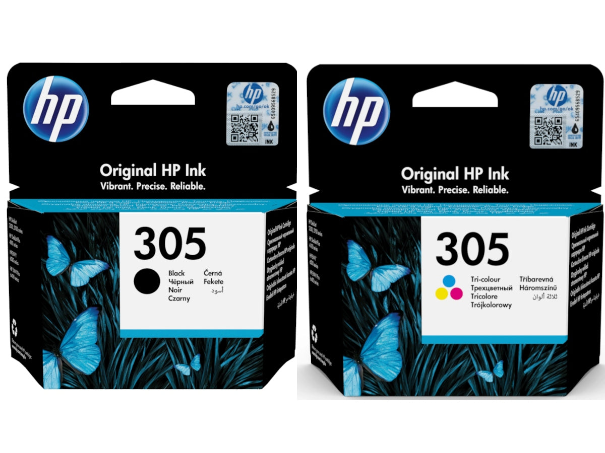 HP 305 BLACK 3YM61AE + COLOUR 3YM60AE DeskJet: 2300 2700 4100