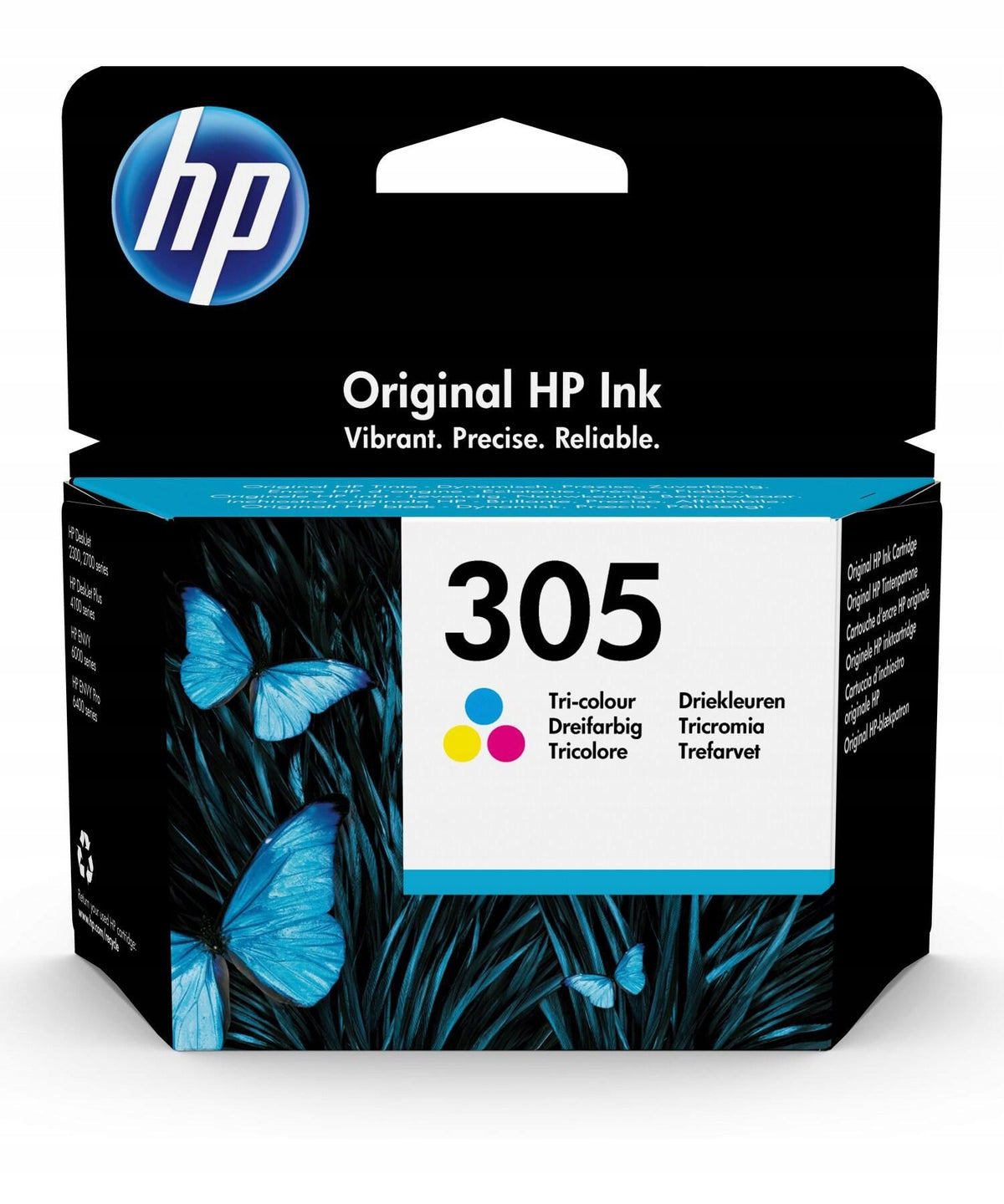 HP 305 Instant Ink Coloured 2 ml 3YM60AE Manufacturer code 3YM60AE