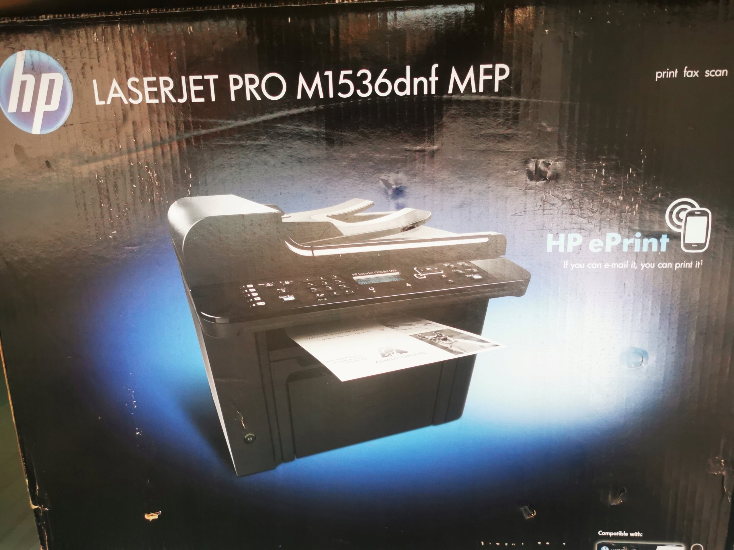 HP LASERJET 1536 1536dnf M1536dnf MFP Warranty 24 months