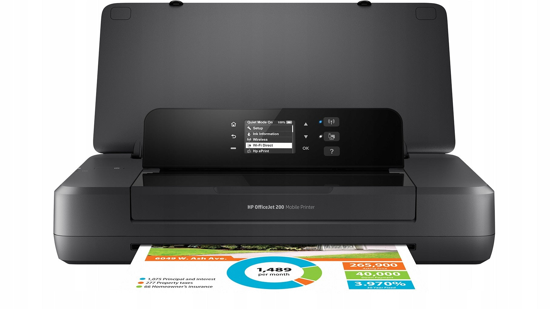 HP OfficeJet 200 color inkjet printer - CZ993A