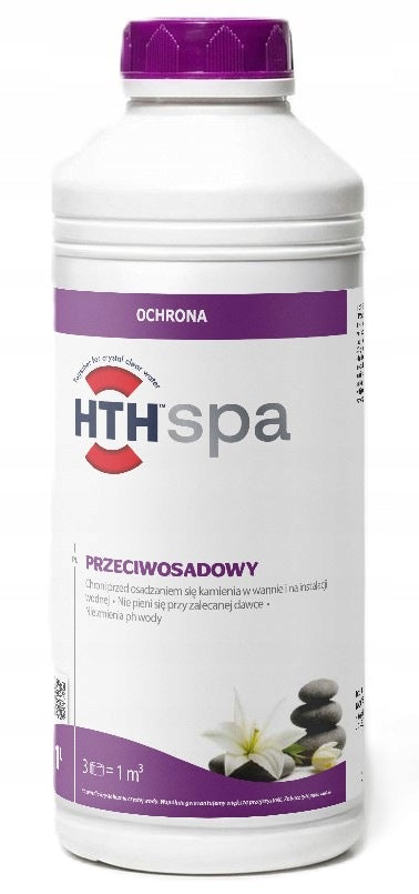 HTH Anti-Sediment Spa (Anti-Stone) Professional Spa Bathtub Protection 1L