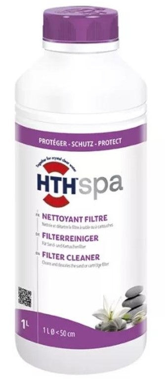 HTH CLEANING FILTER 1L removes limescale and deposits for JACUZZI POOL SPA Manufacturer code PSTL800890