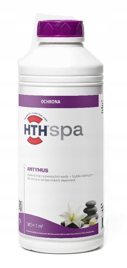 HTH SPA ANTYMUS removes foam in Spa / Jacuzzi bathtubs 1L