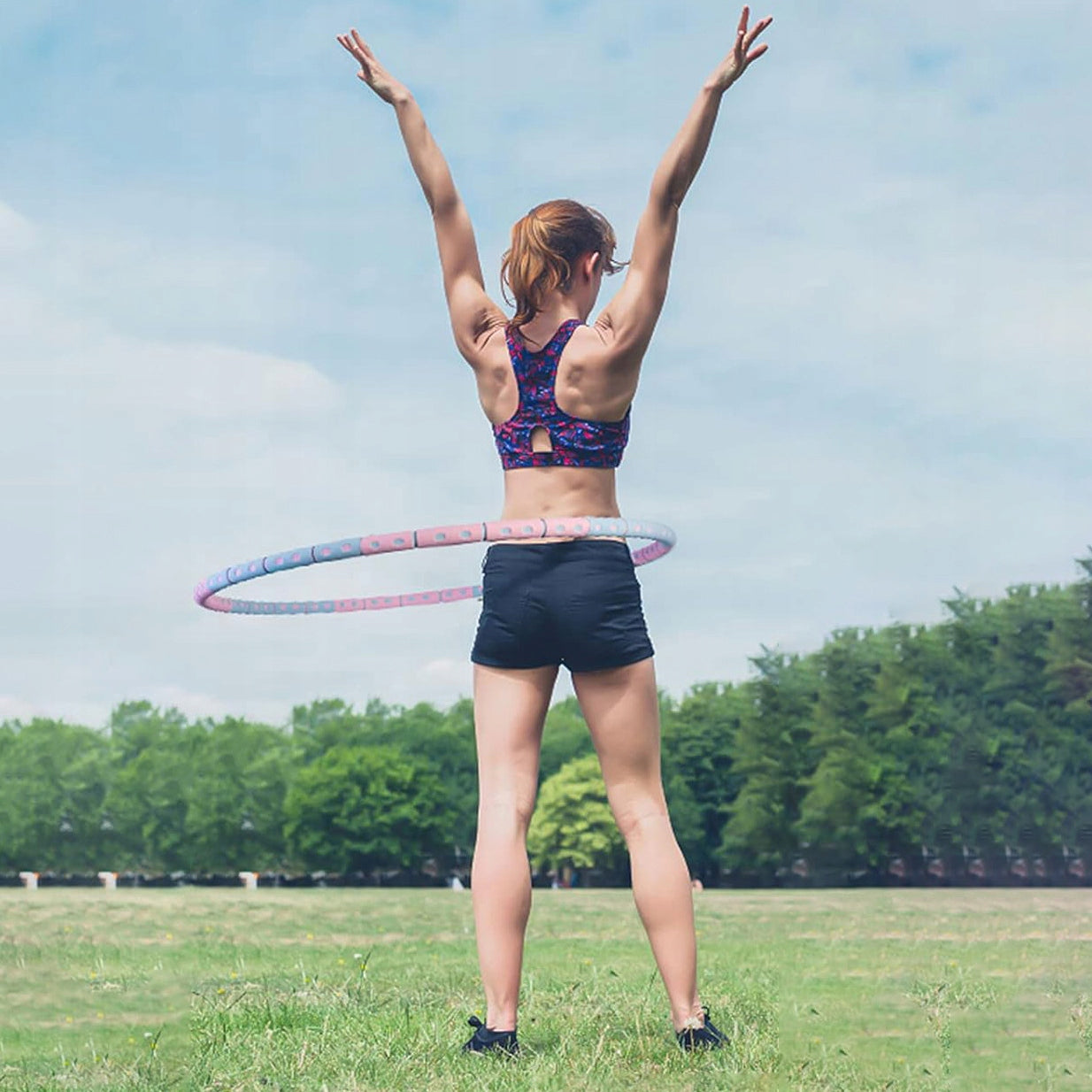 HULA HOOP SLIMMING FOLDING FOAM PREMIUM NON-SLIP FIT.ME Manufacturer code FM287