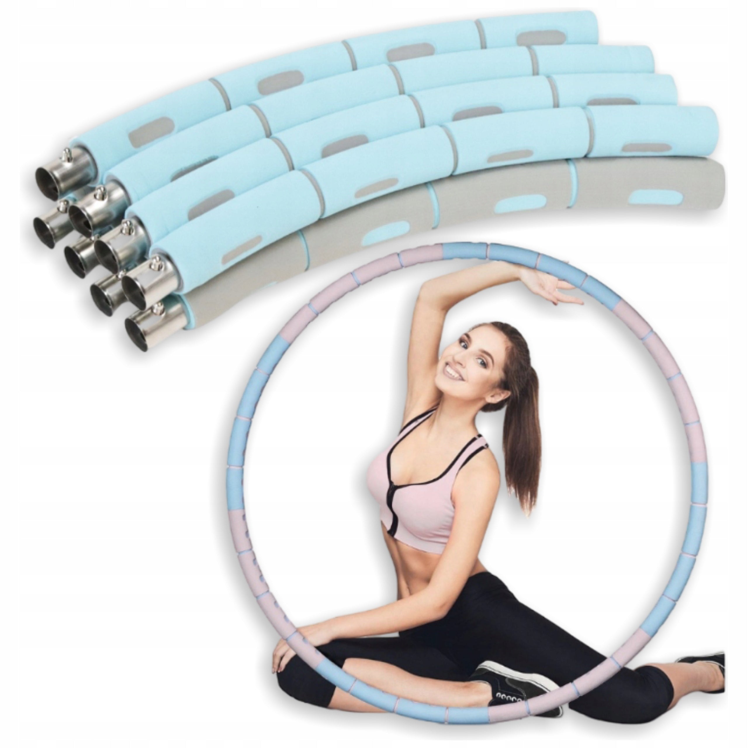 HULA HOOP SLIMMING FOLDING FOAM PREMIUM NON-SLIP