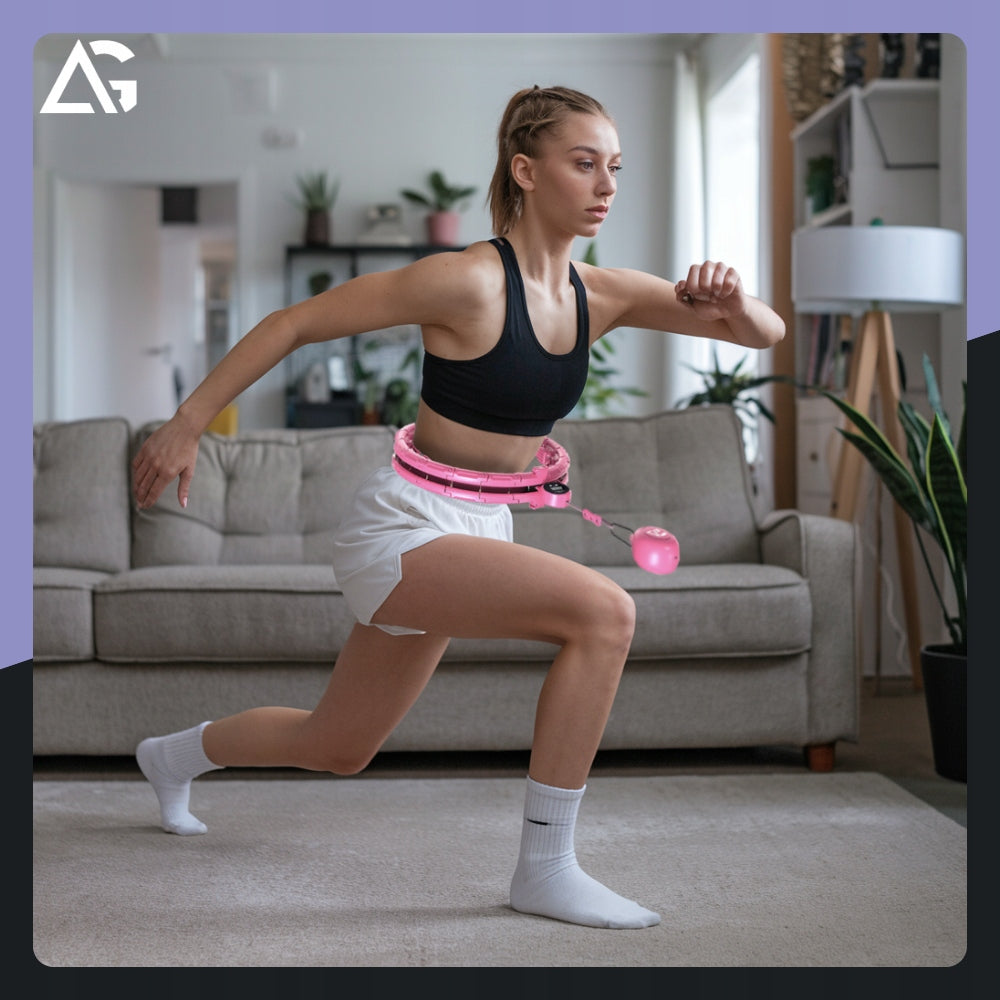 HULA HOOP SLIMMING SMART WITH COUNTER AND LOAD HULA HOOP SLIMMING Packaging status original