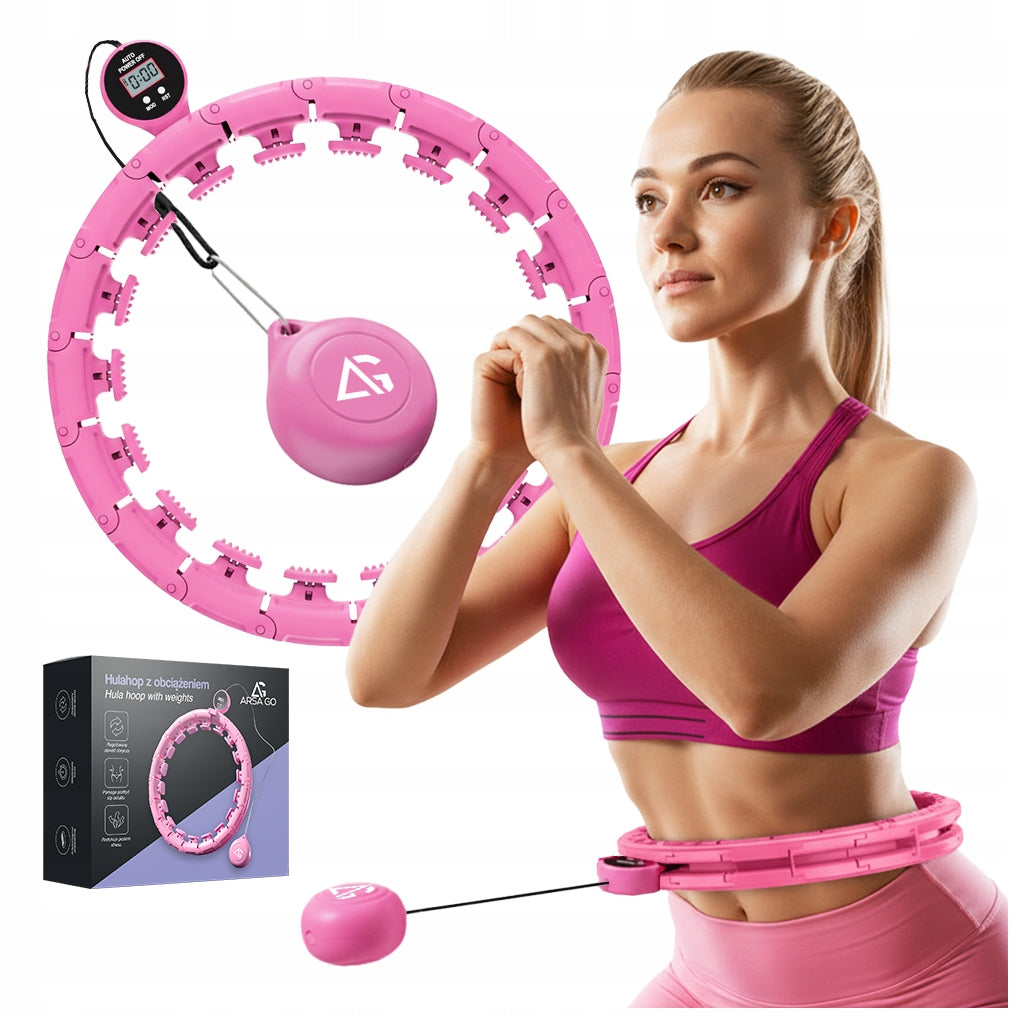 HULA HOOP SLIMMING SMART WITH COUNTER AND LOAD HULA HOOP SLIMMING