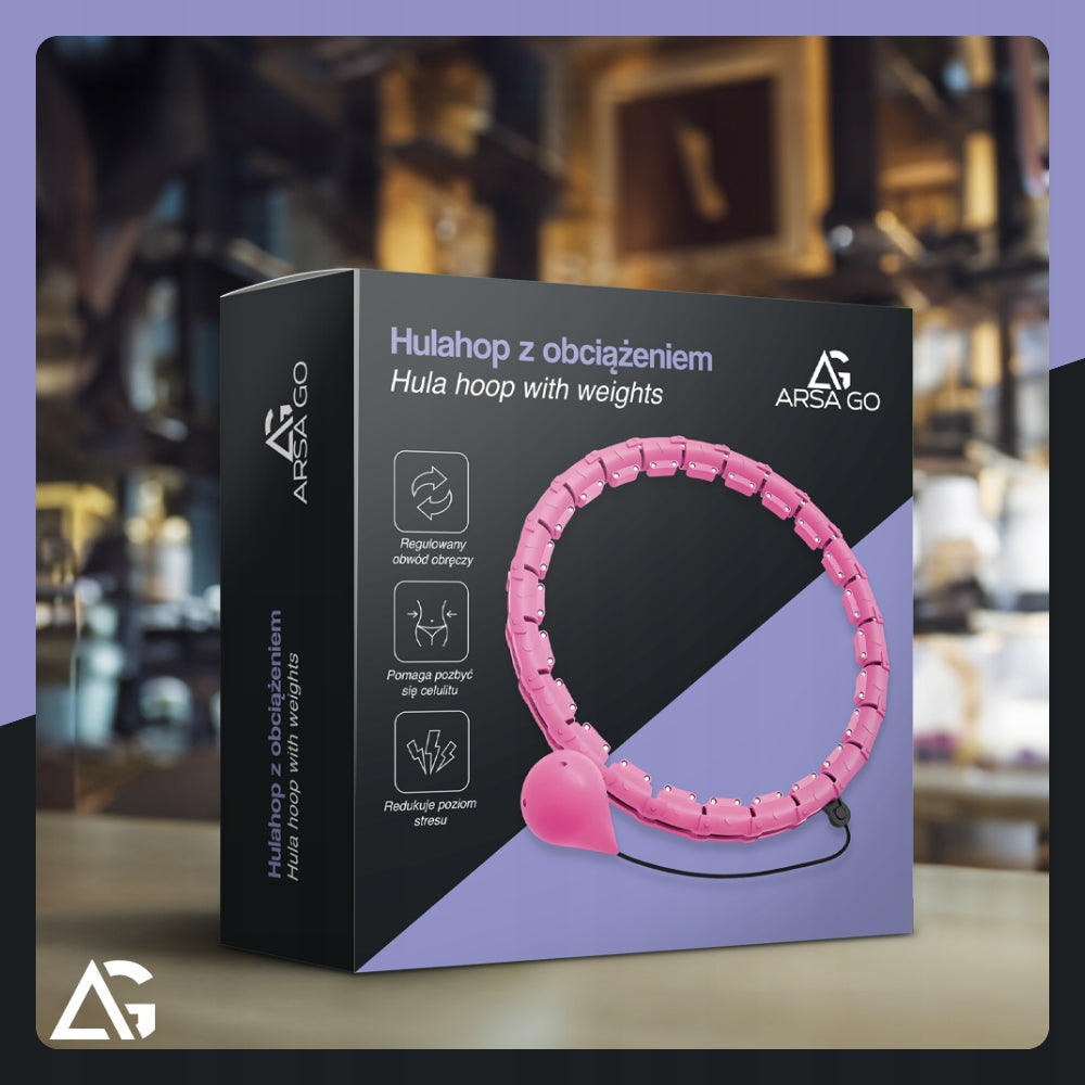 HULA HOOP WITH SLIMMING WEIGHT WITH SMART HULA HOOP PLUS SIZE WEIGHT Manufacturer code 062662522