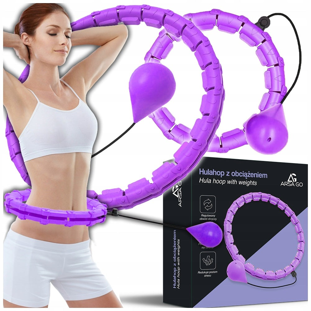 HULA HOOP WITH SLIMMING WEIGHT WITH SMART HULA HOOP PLUS SIZE WEIGHT
