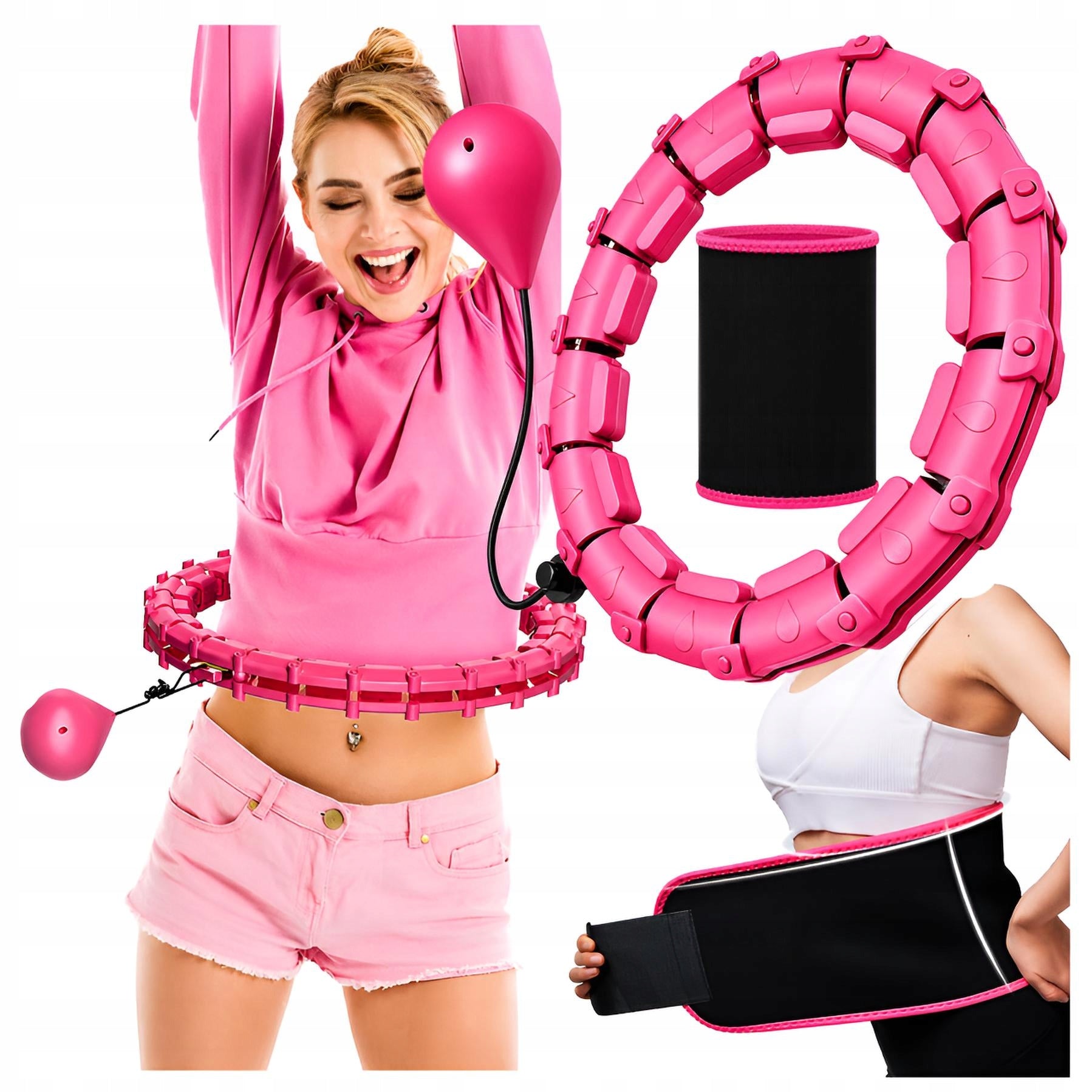 HULA HOOP WITH WEIGHT LOSS PROJECTIONS MASSAGE HULA HOOP SMART PRO+