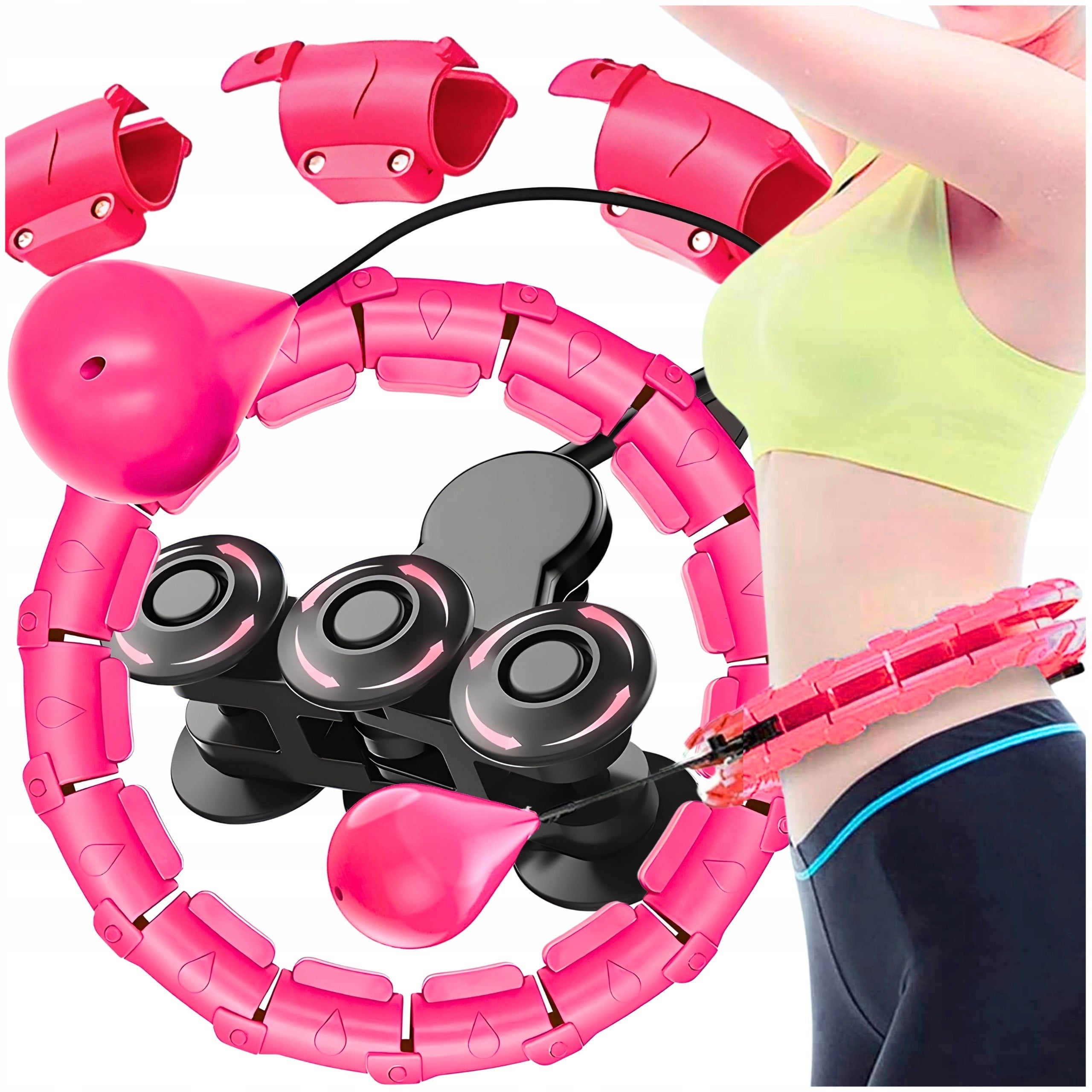 HULA HOOP WITH WEIGHT SLIMMING WITH WEIGHT SMART HULA HOOP PLUS SIZE Packaging status original