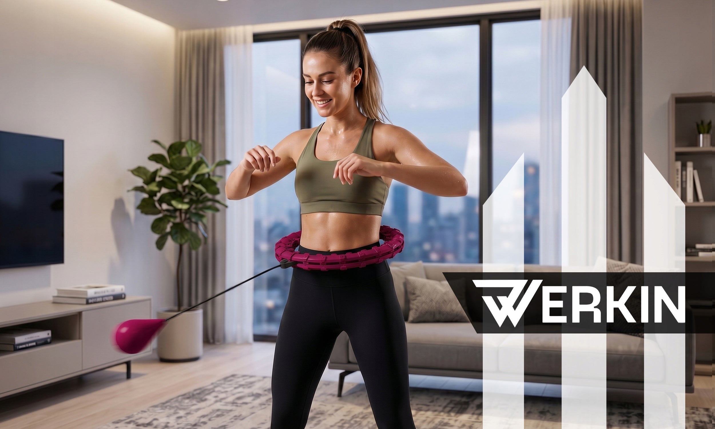 HULA HOOP WITH WEIGHTED PROJECTIONS SLIMMING MASSAGE HULA HOOP SMART PRO+ Manufacturer code HULA HOP ZESTAW DO ĆWICZEŃ Z OBCIĄŻENIEM PRO+