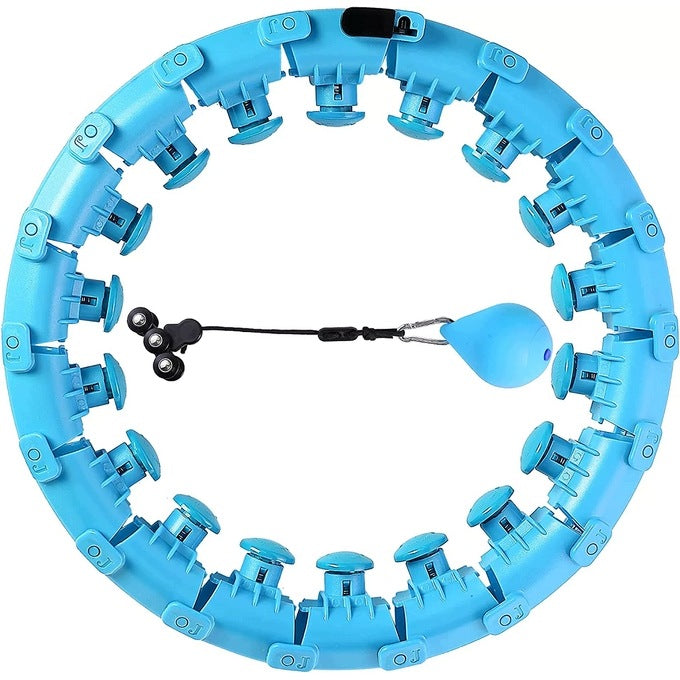 HULA HOP SLIMMING WITH WEIGHT PROTRUSIONS MASSAGER metal bearings Manufacturer code HULA HOP ODCHUDZAJĄCE Z OBCIĄZENIEM
