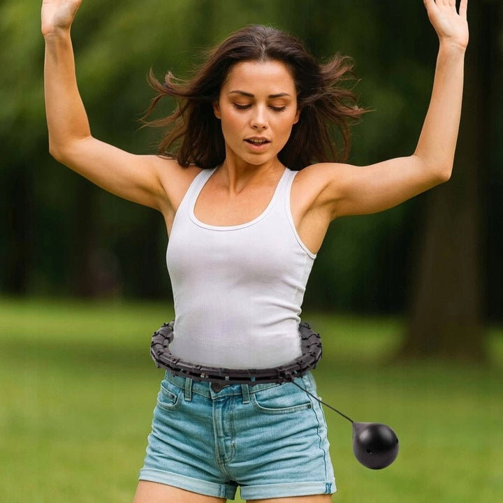 HULA HOP SLIMMING with Load Weight Smart with HULAHOP Protrusions Manufacturer code Hula hop z obciążeniem GALAXIA
