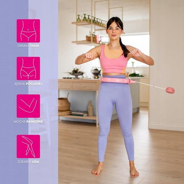 HULA HOP fitness slimming WITH PROJECTIONS counter Brand HMS
