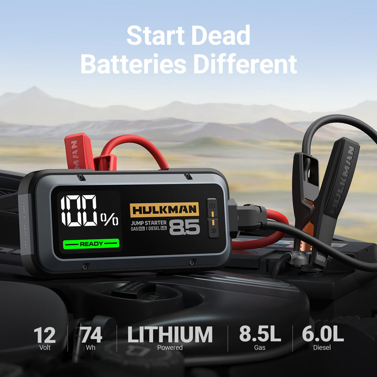 HULKMAN Alpha85 2000A 20000mAh Car Jump Starter for Gas & Diesel Engines Brand no brand