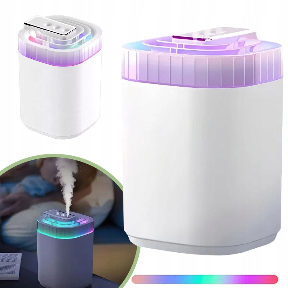 HUMIDIFIER 3L DIFFUSER AROMATHERAPY FRAGRANCE HYGROMETER IONIZER