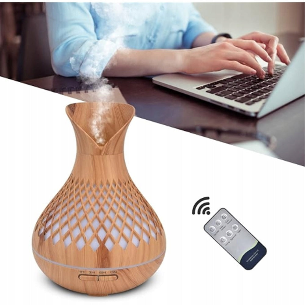HUMIDIFIER 500ML FOR HOME WITH REMOTE CONTROL VERSION EU SLEEP IMPROVEMENT STRESS REDUCTION Medical device no