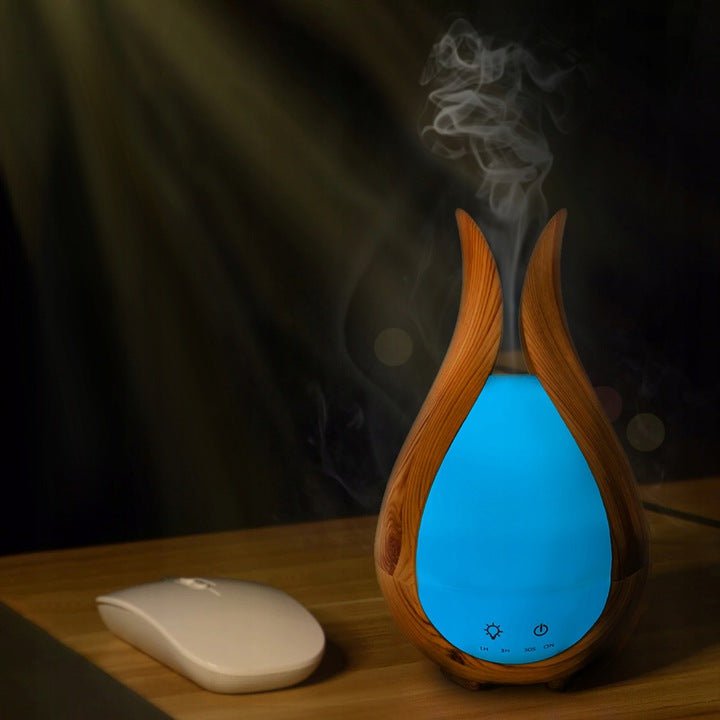 HUMIDIFIER ADJUSTABLE AROMA DIFFUSER LAMP AROMATHERAPY REMOTE CONTROL Manufacturer code ELE/MW/B-DYF03-K