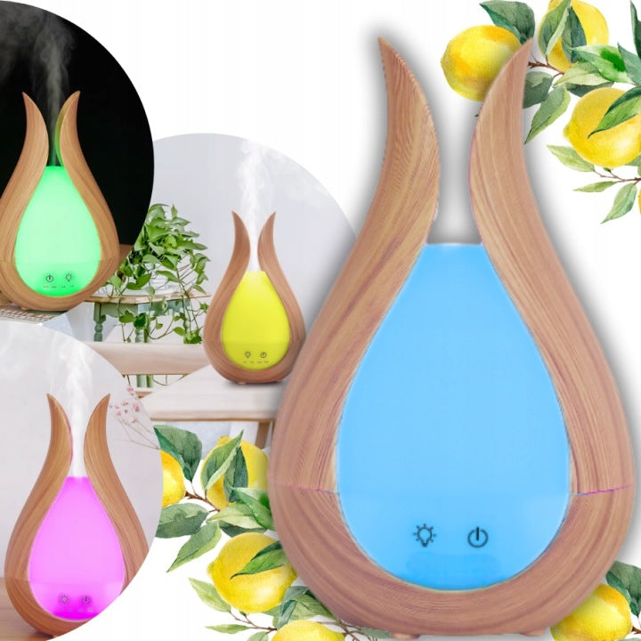 HUMIDIFIER AROMA DIFFUSER AROMATHERAPY NIGHT LIGHT FOR BABY Manufacturer code Nawilżacz powietrza E735