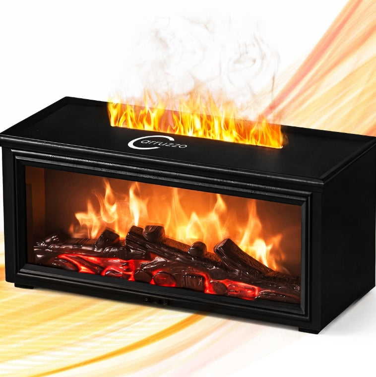 HUMIDIFIER AROMA DIFFUSER FIREPLACE ILLUMINATED RGB OILS REMOTE CONTROL Manufacturer code Nawilżacz LED RGB Dyfuzor Zapachów NA8