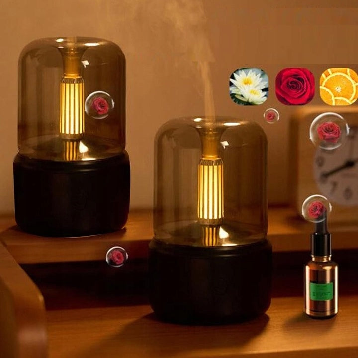 HUMIDIFIER AROMA DIFFUSER LED NIGHT LIGHT FOR AROMATHERAPY USB Medical device no