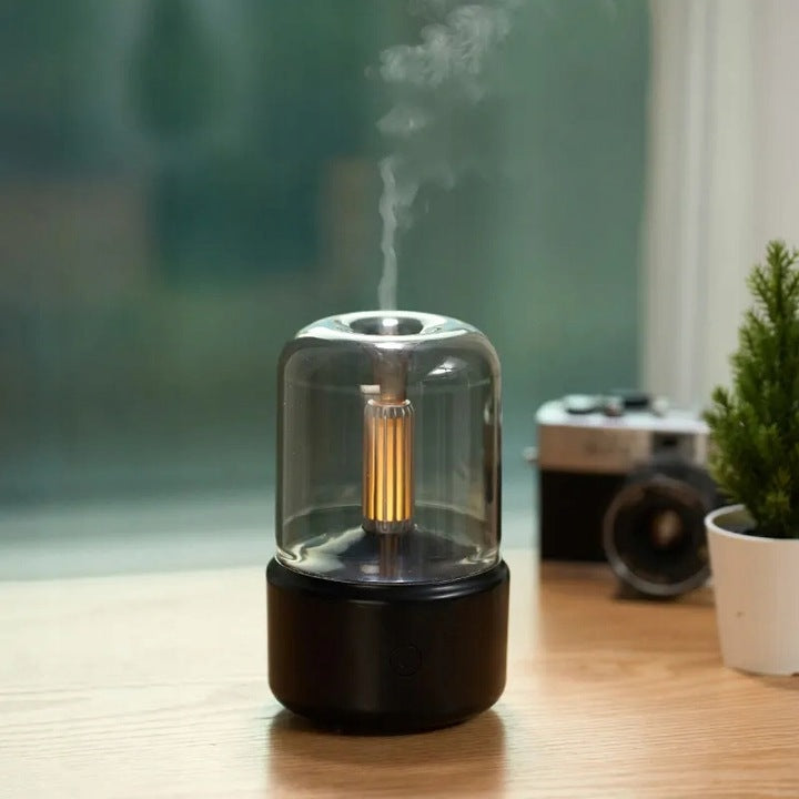 HUMIDIFIER AROMA DIFFUSER LED NIGHT LIGHT FOR AROMATHERAPY USB Packaging status original