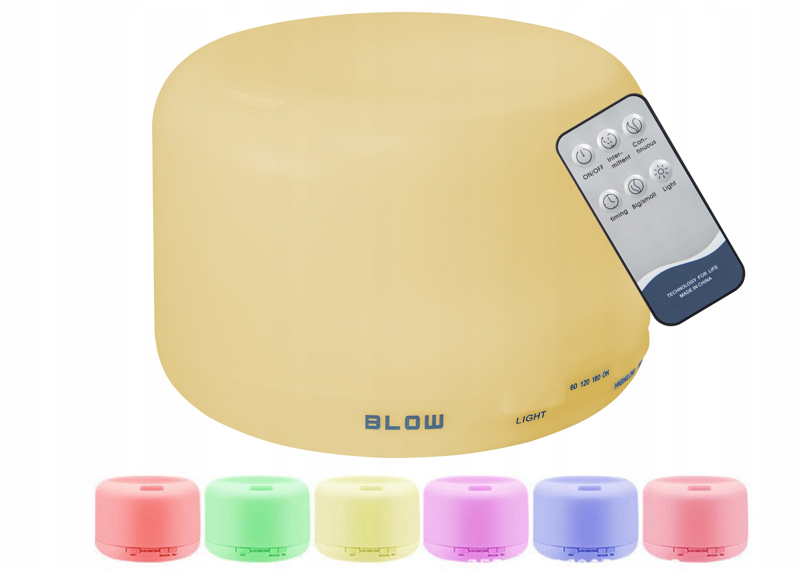 HUMIDIFIER AROMA DIFFUSER NIGHT LIGHT RGB REMOTE CONTROL AROMATHERAPY Brand no brand