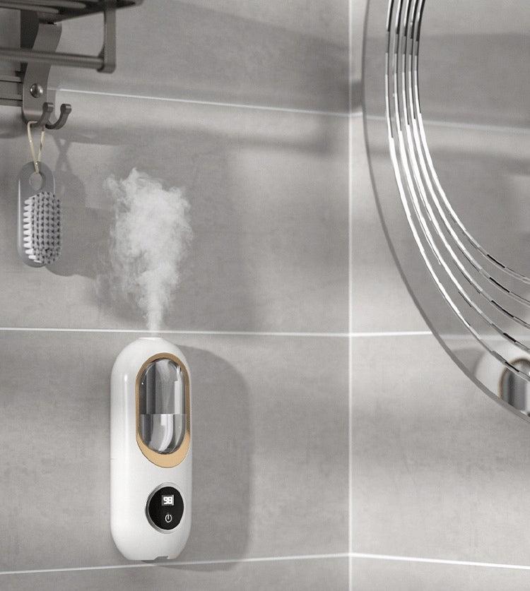 HUMIDIFIER AROMA DIFFUSER ULTRASONIC LCD AROMATHERAPY + OILS Manufacturer code nawilżacz z lampką i timerem ULTRADŹWIĘKOWY