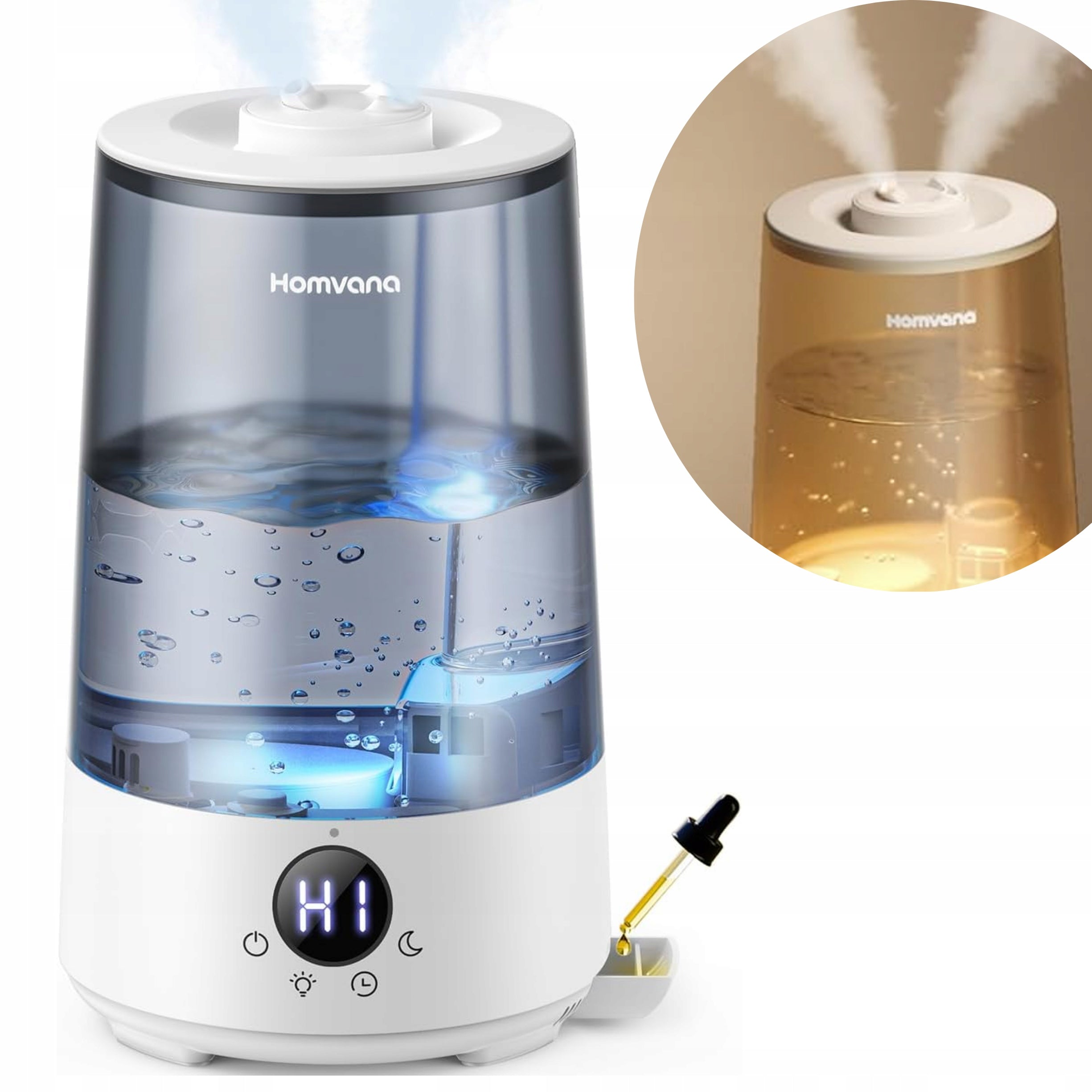 HUMIDIFIER HOMVANA 3,6L DIFFUSER ULTRA-QUIET