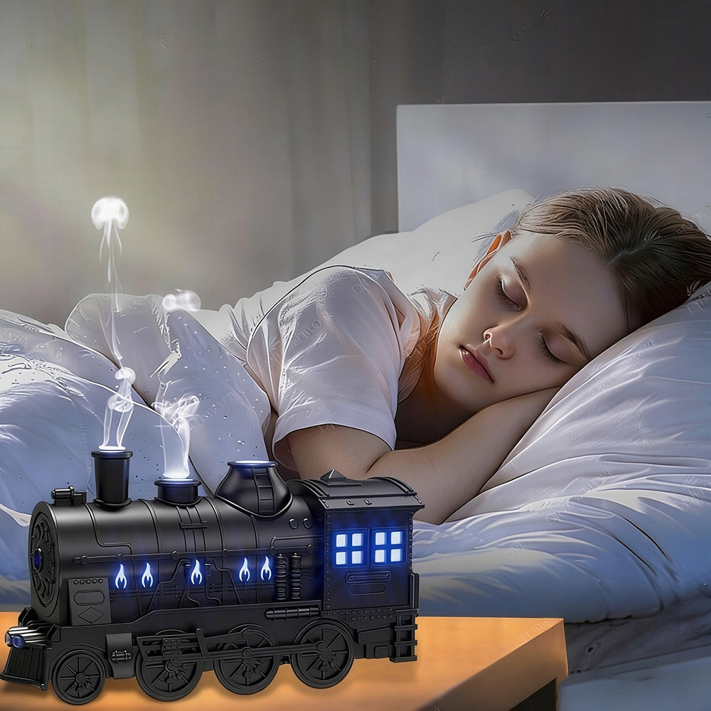HUMIDIFIER LOCOMOTIVE 300ML DIFFUSER AROMATHERAPY USB Medical device no