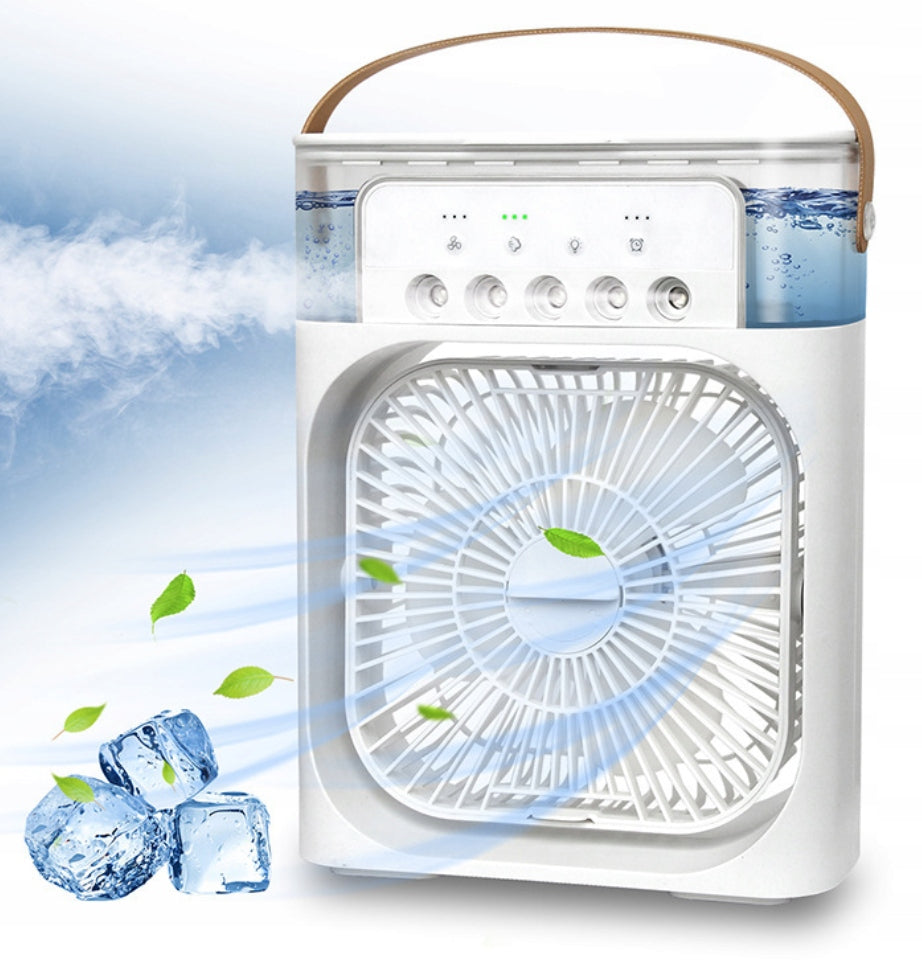 HUMIDIFIER PORTABLE AIR CONDITIONER 3IN1 USB FAN FOR LED WATER Manufacturer code KLIMATOR DO DOMU WENTYLATOR 3W1 5906112680640