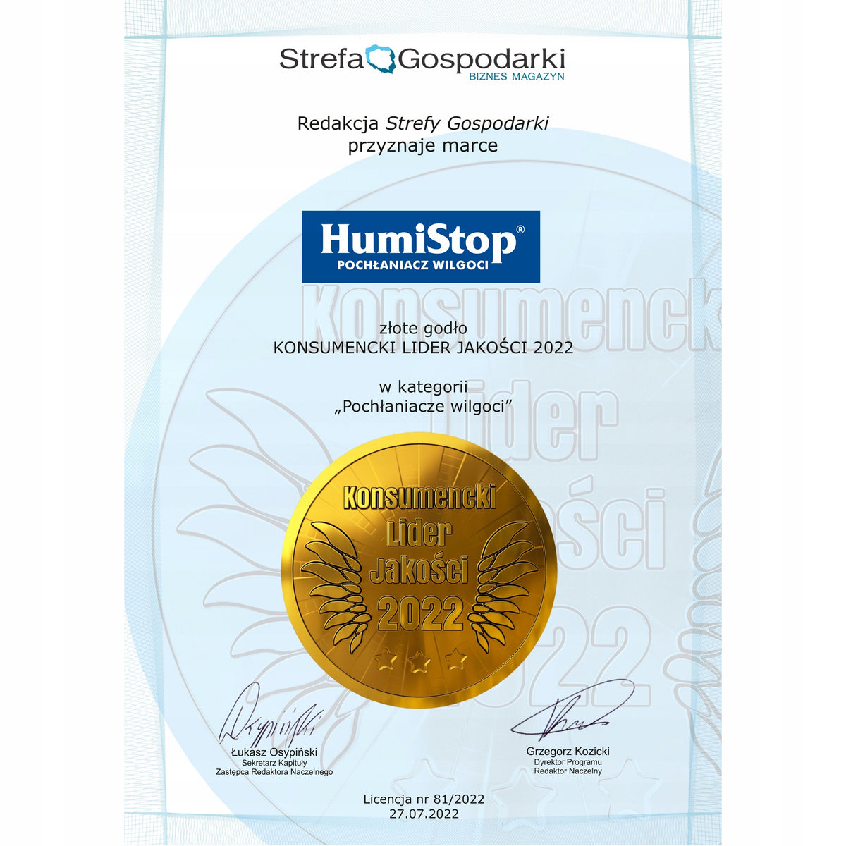 HUMISTOP MAXI MOISTURE ABSORBER WITH INDICATOR! Brand Humistop