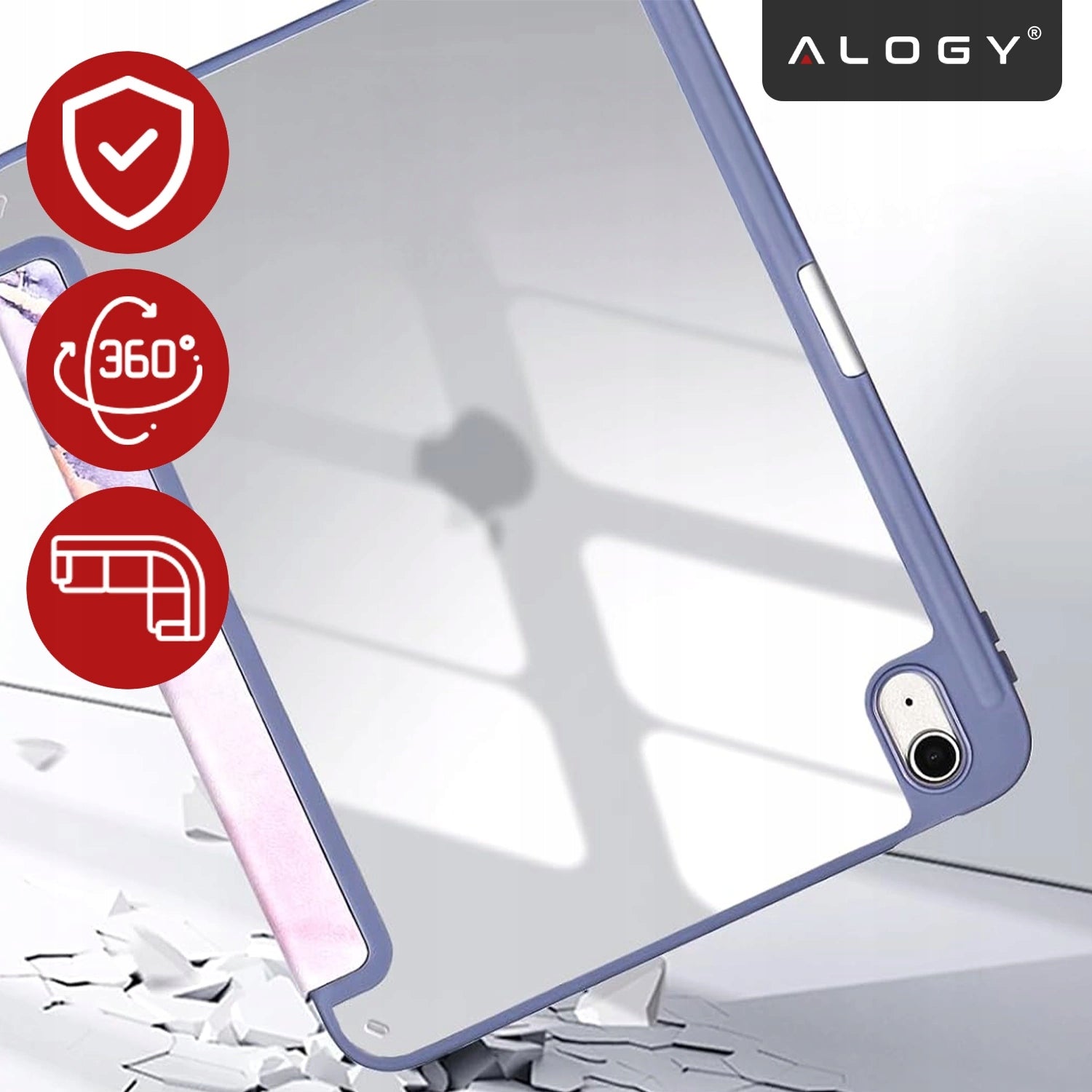 HYBRID FLIP CASE FOR IPAD 10.9" 10 GEN 2022 IPAD 11" A16 11 GEN 2025 Fits model iPad 10.9" 10 GEN 2022 Pad 11" A16 11GEN 2025