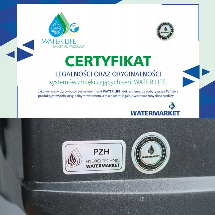 HYDRO PREMIUM WATER SOFTENER 27 MONOSPHERIC, DRY TANK, LEVATITE Kind softener