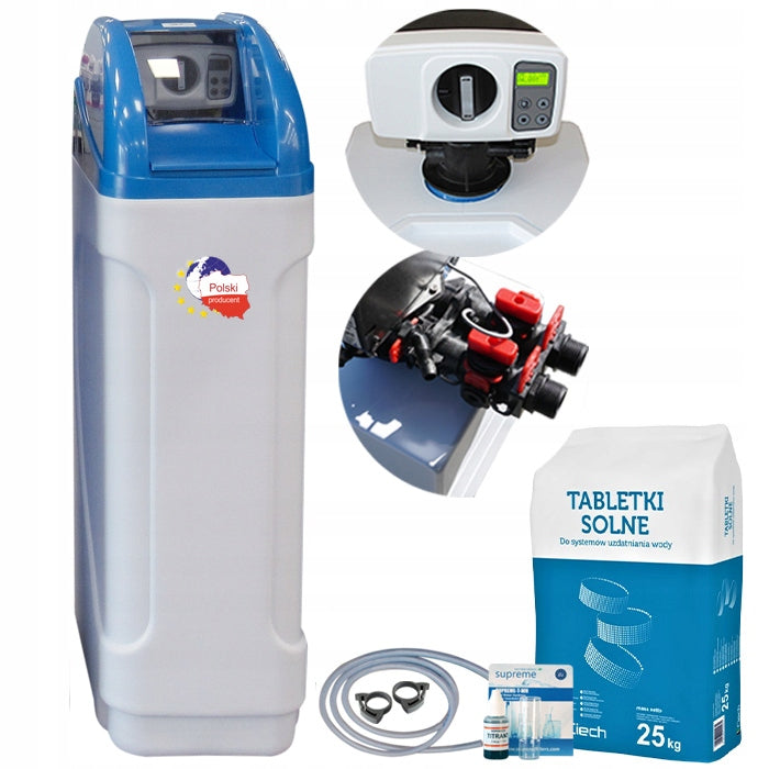 HYDROLIFE ECO 30 - Water Softener - 30L, salt, tester, BY-PASS, menu PL